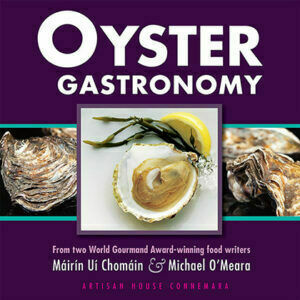 Book cover oyster gastronomy recipe book